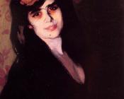 伊格纳西奥 朱洛阿加 y 萨瓦莱塔 : Portrait of a young woman